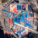 (FOTO) Ovako izgleda košarkaško igralište kada ga oslika grafiter