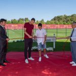 (VIDEO) Džeko svečano otvorio novi teren u kampu Rome