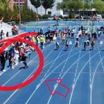 (VIDEO) Kamerman sa opremom trčao brže od sprintera na utrci od 100 metara