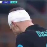 (VIDEO) Pogledajte brutalan sudar Džeke i Ospine i dramatičan trenutak kada se golman Napolija srušio na teren