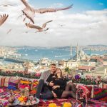 (FOTO) Džeko spektakularnom fotografijom sa suprugom Amrom privukao pažnju turskih medija