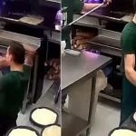 (VIDEO) Radnik u piceriji postao hit na internetu zbog proslave gola Milana u derbiju protiv Intera