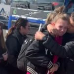 (VIDEO) Pogledajte rastanak ukrajinske teniserke s roditeljima koje ostavlja u ratu