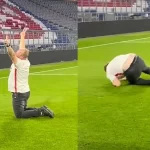 (VIDEO) Pijani navijač Kölna napravio show na stadionu Bayerna