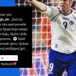 (FOTO) Sergej Barbarez ponovo javno pokazao emocije prema reprezentaciji