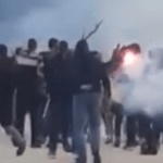 (VIDEO) Sukob Manijaka i Lešinara, više osoba povrijeđeno i privedeno