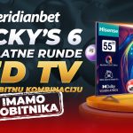 MERIDIAN- SREĆA JE NA LUCKY’S 6: Osvojen TV na samo jednom tiketu