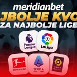 Najjače kvote za lige petice u Meridianu: Napoli 1.75, Man. United 1.65