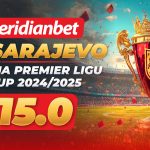 MERIDIAN DOMINIRA: Kvota 15 za duplu krunu FK Sarajeva