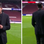Simeone se rasplakao usred intervjua i otišao