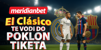 „El Clasico“ večeras određuje lidera Primere, a Meridian ti poklanja tiket