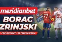 Odigraj singl na Borac – Zrinjski, Meridian časti i ako promašiš