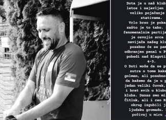 Golman preminuo na poluvremenu utakmice u Srbiji