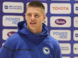 Nidal Čelik nakon debija za BiH nije krio emocije