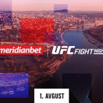 Meridianbet zvanični sponzor UFC Fight Night Belgrade