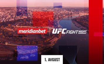 Meridianbet zvanični sponzor UFC Fight Night Belgrade