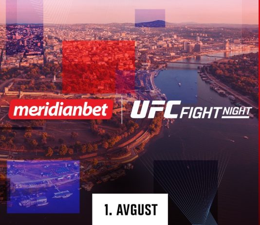Meridianbet zvanični sponzor UFC Fight Night Belgrade
