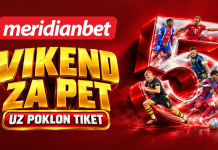 VIKEND JE ZA LIGE PETICE! Uživaj u najboljem fudbalu uz poklon tiket