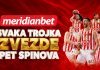 Crvena zvezda Meridianbet na teškom gostovanju u Dubaiju, Partizan u Madridu protiv velikog rivala